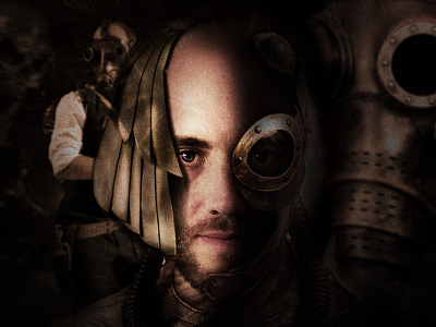 Steampunk Jon composite messing around photoshop steampunk