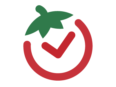 Tomato.es app linear logo pomodoro technique