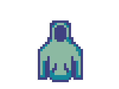 8-Bit Hoodie 8 bit game hoodie illustration pixel
