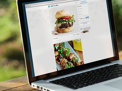 Tasty 'n' Sexy blog feed filter food inspiration sexy ui web