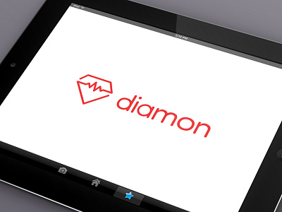 Diamon ali app behance book books diabetes diabetics diamond effendy icon identity ios ipad logo logo designer logs mark monitor monitoring monoline presentation pulse self monitoring symbol ui wave