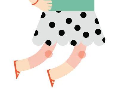 In progress. childrens cute design digital illustration logo motts vector