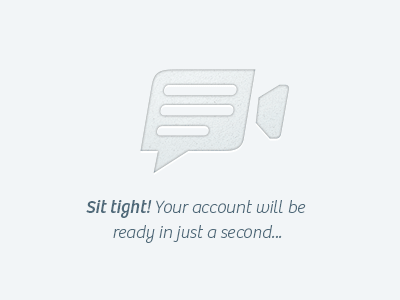 Bubbleload (GIF) camera create dozeo gif icon load loadingbar onlinemeeting signup webcam