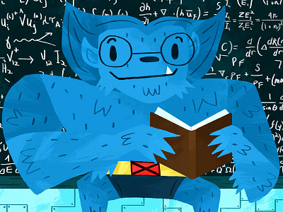 Beast beast character design henry mccoy illustration illustrator marvel marvel comics photoshop superhero xmen