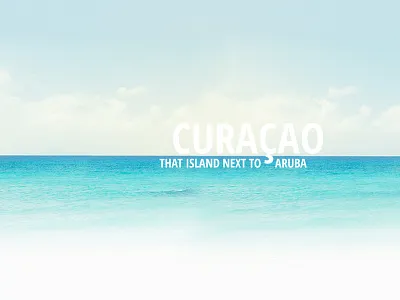 Curaçao beach blue caribbean curacao curaçao horizon sea