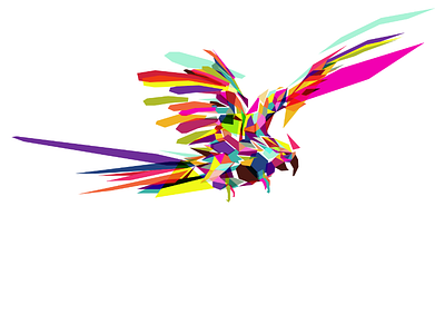 Parrot animals parrot polygons polymals zoo