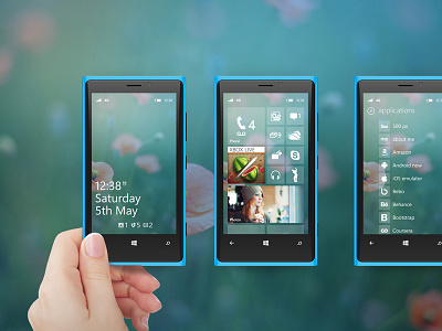 WP 8 Mockup 2 metro mobile modern ui