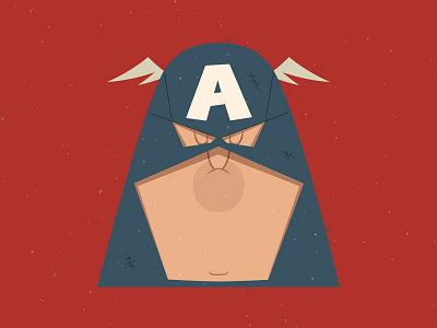 Captain America captain america character marvel portrait retro