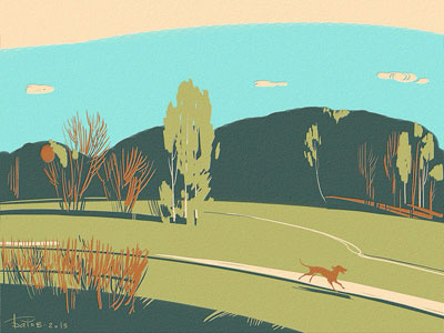 Bitza 2 01 400x300 dog landscape summer