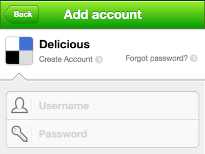 Tasty Login delicious login sketch.app tasty