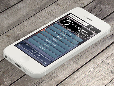 75 Restaurants mobile responsive design simple web