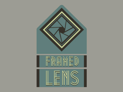 Framed Lens 5 camera frame logo