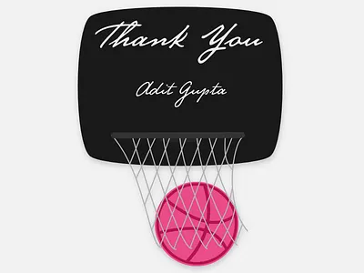 Thanks for the invitation! dribbble invitation invite thank you vector