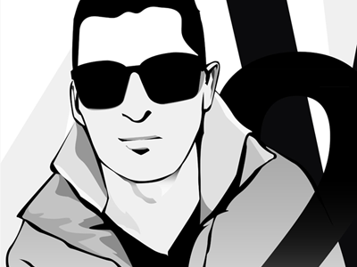 Vector Portrait illustration photoshop portrait vector