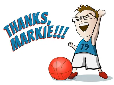 Dribbler cartoon character illustration