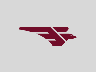 Delivery Final delivery eagle fast identity logo mark
