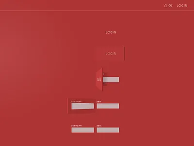 Login button login ui web
