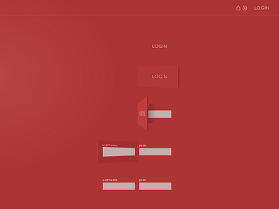 Login button login ui web