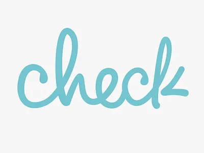 Check lettering client identity lettering