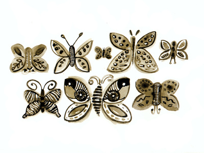 butterflies