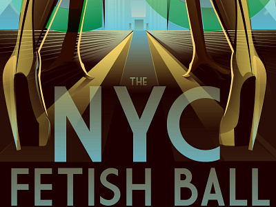 NYC Fetish Ball ©Arocena digital fetish nyc provocative vec vector