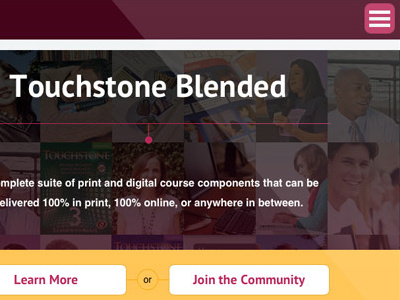 Touchstone Blended Learning Site 1 cambridge english foundation learning site touchstone ux zurb