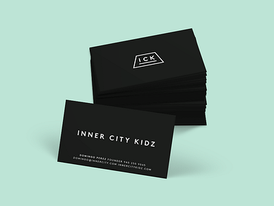 Business Cards black branding business card geometric identity logo minimal mockup simple stationery