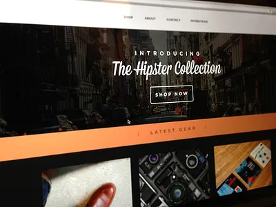 Shop Theme awesomeness big photo dark gotham icons image images light links minimal minimalism mission script photo shop shop theme thumbnails typography