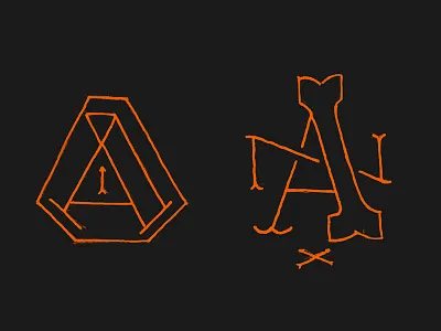 Logo Concepts branding identity lettering logo