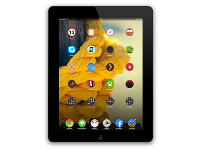 Wazi for iPad (Retina) - Coming Soon! chrome circle clock flat icon icons ios ipad ipad3 iphone mailbox maps release retina round safari sbsettings screenshot soon spotify white