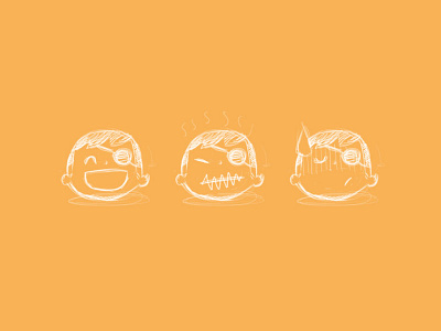 One-eyed emoticons emoticon eye patch