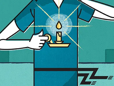 Old And New Submission bible candle illustration lamp old and new robe temple