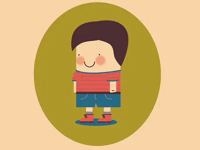 Dewy adventure boots boy dewy illustration