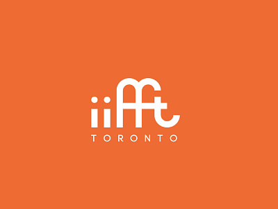 Iifft Logo Concept branding iifft logo logo mark mark orange orange logo toronto