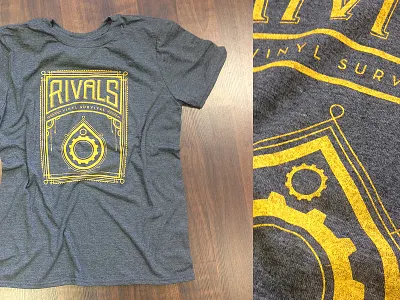 Cog Shirt cog hand drawn rivals shirt typography