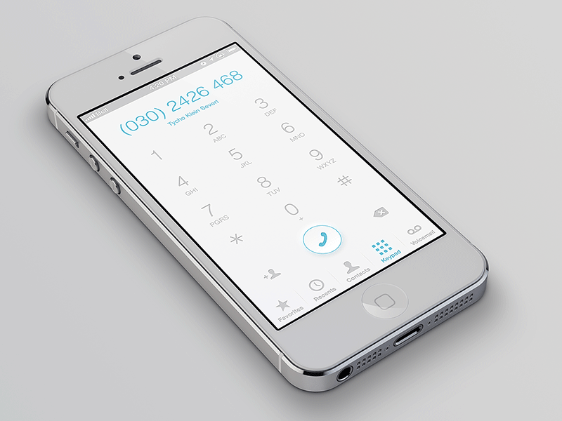 Keypad animation animation clean gif ios iphone keypad