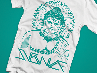 Subwulf Buddha Tee buddha edm shirt subwulf vector