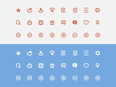Minicon icon icons ios ui web