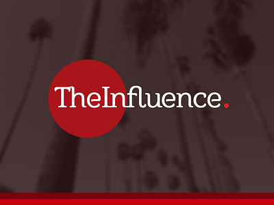 The Influence branding identity