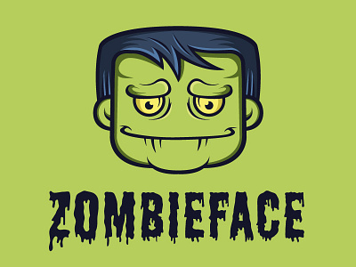 Zombie Face Logo alternative logo brain clothing brand corpse creative zombie creepy death frankenstein logo mark game studio halloween horror movie human illustration illustrative logo living dead logo template logotype media monster logotype music records nightmare print ready terror undead unique vector logo template zombie geek zombie premium logo zombie walk website zombies game studio