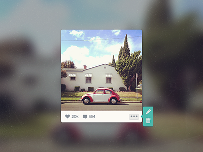 Image Widget micro photography ui user interface widget