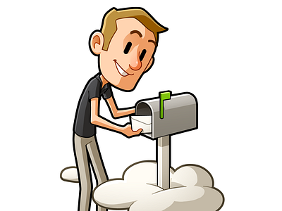 ExoSource: Cloud Email And Collaboration Tools character exosource green