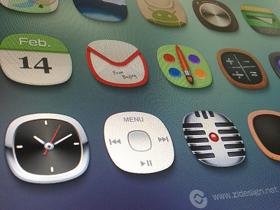 Theme android calc camera color icon market music theme time zldesign