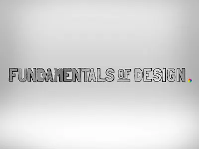 Fundamentals of Design brand code school design gray