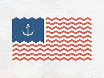 US Flag america anchor flag ocean sea us usa