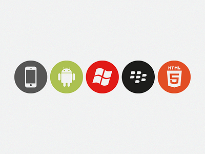 Platforms android blackberry html iphone mobile phone web windows