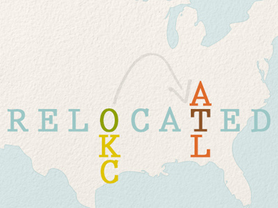 Relocated color move relocate travel type
