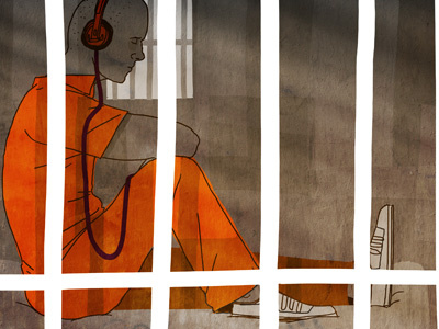 Prison music illustration music prison