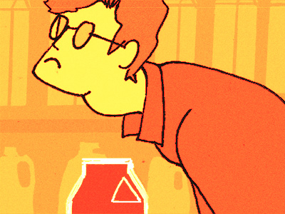 more monochromatic comic experimental illustration