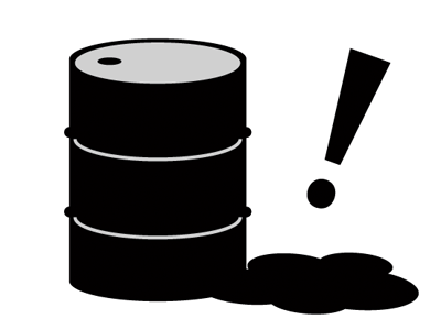 Oil spill icon illustrator sketch vector